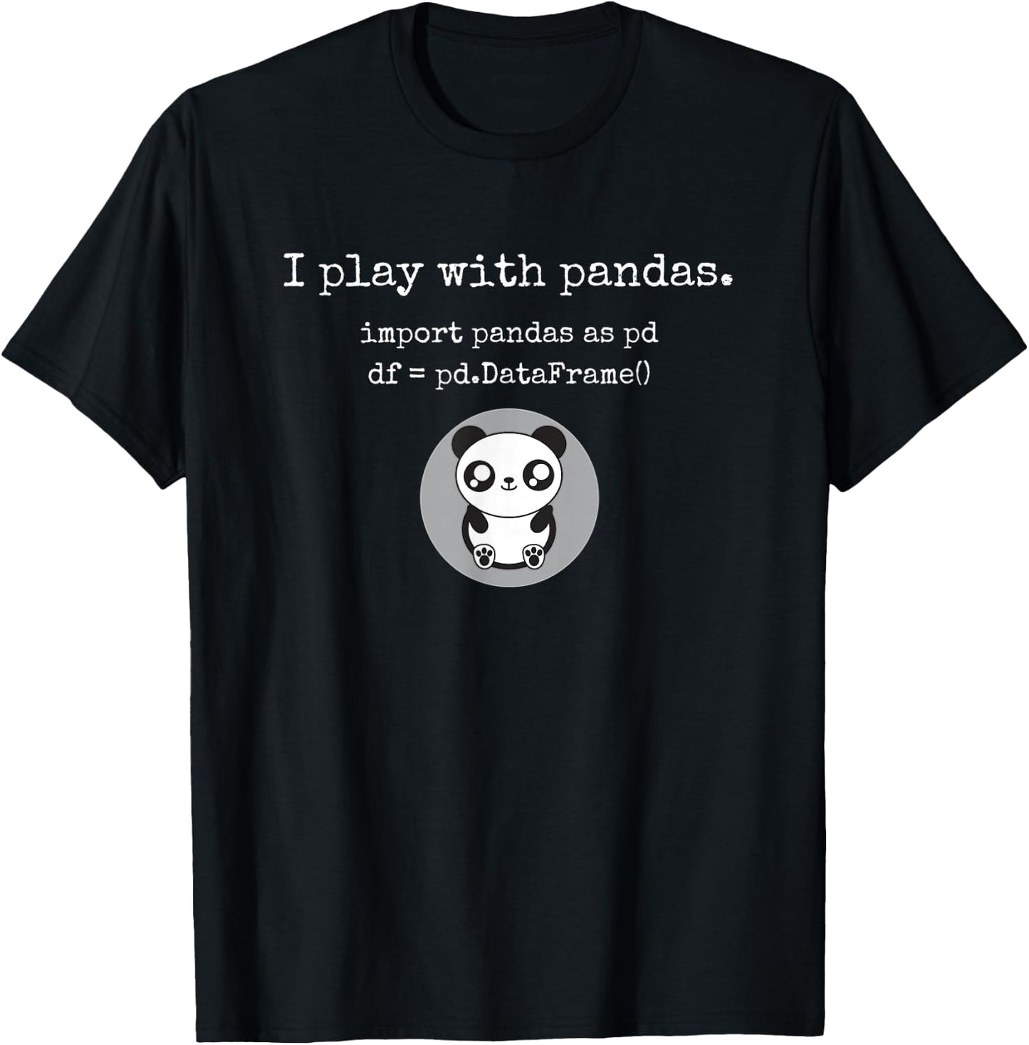 Funny Python Programmer T for Computer Programmer T-Shirt - T-Shirt | Black