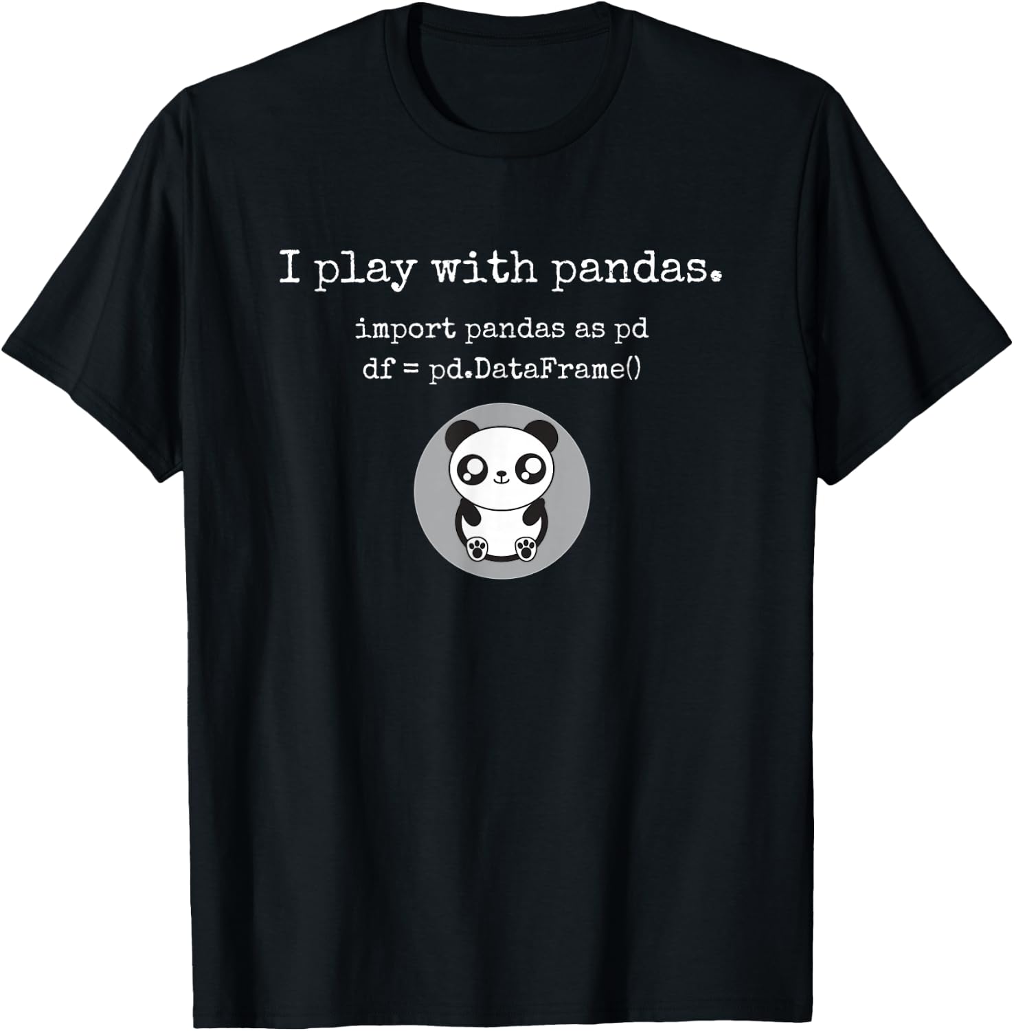 Funny Python Programmer T for Computer Programmer T-Shirt - T-Shirt | Black