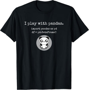 Funny Python Programmer T for Computer Programmer T-Shirt - T-Shirt | Black