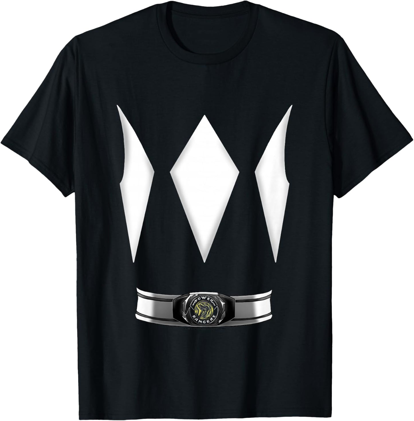 Kids Power Rangers Halloween Red Ranger Costume T-Shirt - T-Shirt | Black