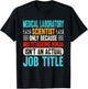 Medical Laboratory Scientist Clinical Tech MLS Retro Vintage T-Shirt - T-Shirt | Black