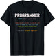 Computer Geek Nerd Gift Funny Programmer T-Shirt - T-Shirt | Black