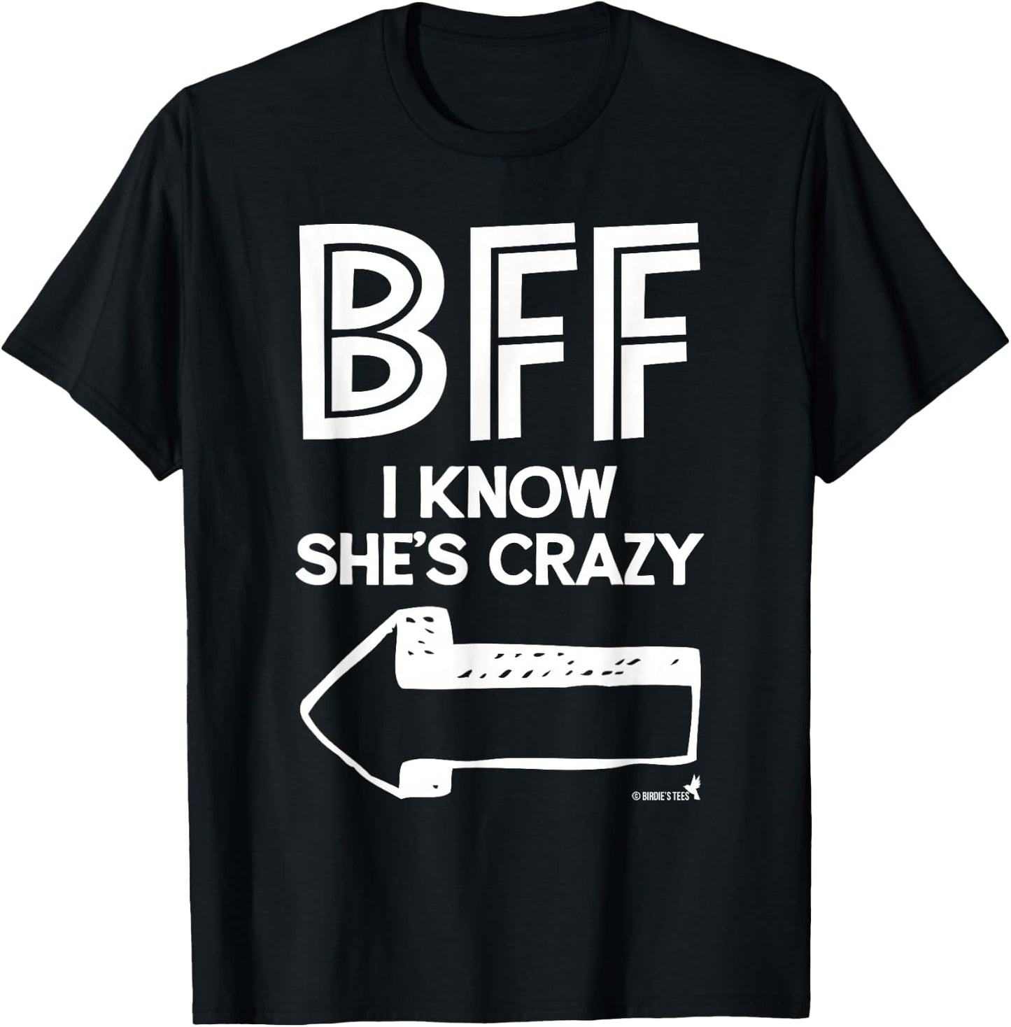 Best Friend BFF Part 2 of 2 T-Shirt - T-Shirt | Black