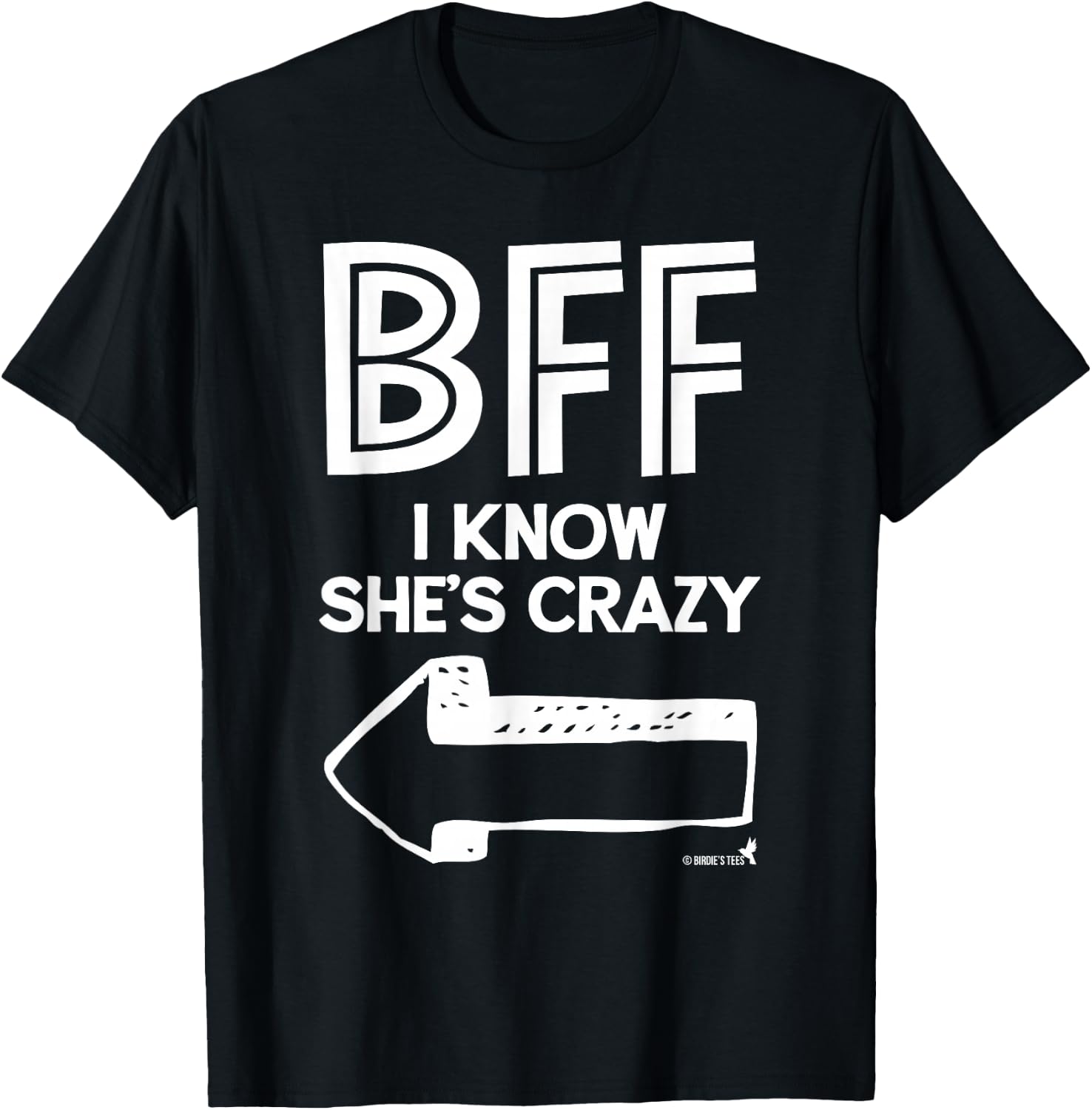 Best Friend BFF Part 2 of 2 T-Shirt - T-Shirt | Black
