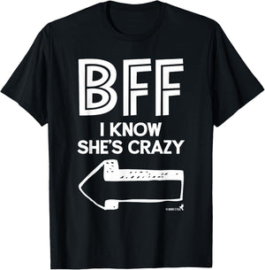 Best Friend BFF Part 2 of 2 T-Shirt - T-Shirt | Black