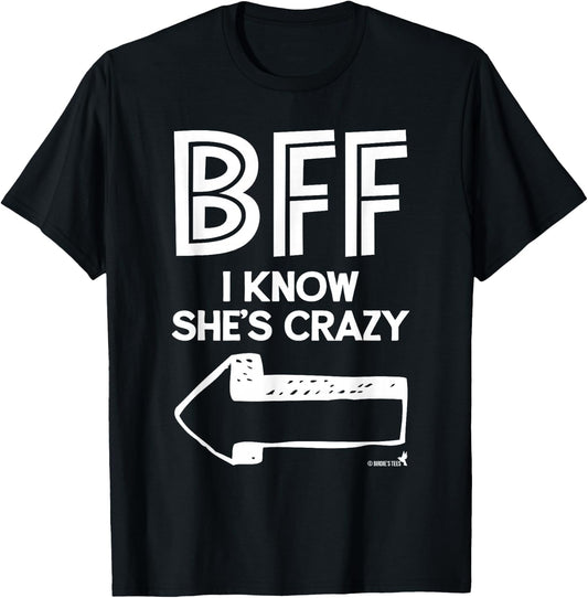 Best Friend BFF Part 2 of 2 T-Shirt - T-Shirt | Black