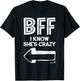 Best Friend BFF Part 2 of 2 T-Shirt - T-Shirt | Black