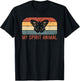 My Spirit Animal Is A Butterfly T-Shirt - T-Shirt | Black