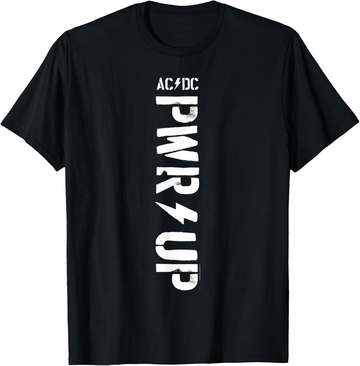 Ac/dc - Pwr Up T-Shirt - T-Shirt | Black