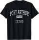 Port Arthur Texas TX Vintage T-Shirt - T-Shirt | Black