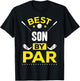 Best Son By Par Golf Son Gift T-Shirt - T-Shirt | Black