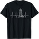Lighthouse Heartbeat T-Shirt - T-Shirt | Black