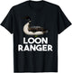Loon Ranger Funny Common Loon Bird Watching T-Shirt - T-Shirt | Black