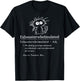 Exhausterwhelmulated Black Cat Overwhelmed Overstimulated T-Shirt - T-Shirt | Black