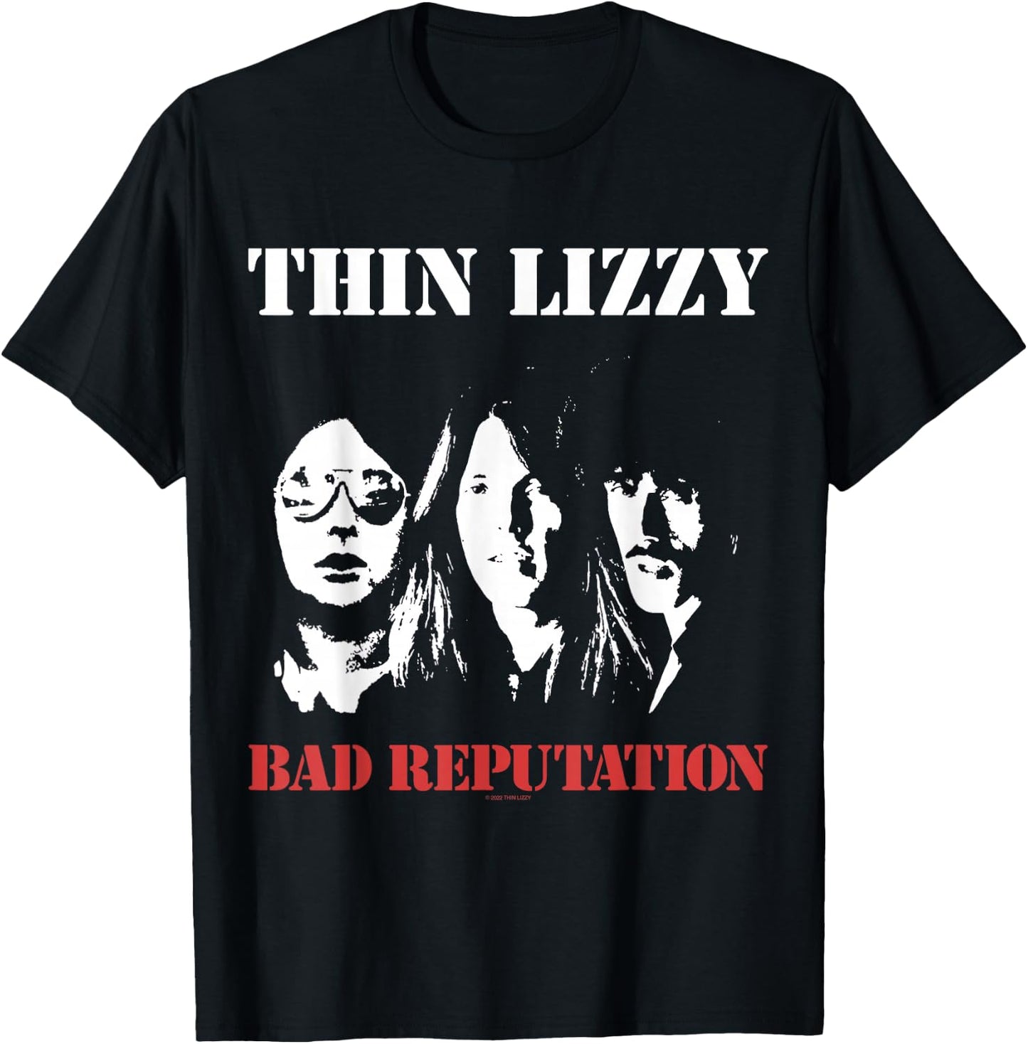 Thin Lizzy – Bad Reputation T-Shirt - T-Shirt | Black