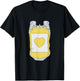 Plasma Donor - Yellow Heart - Plasma Chemist T-Shirt - T-Shirt | Black