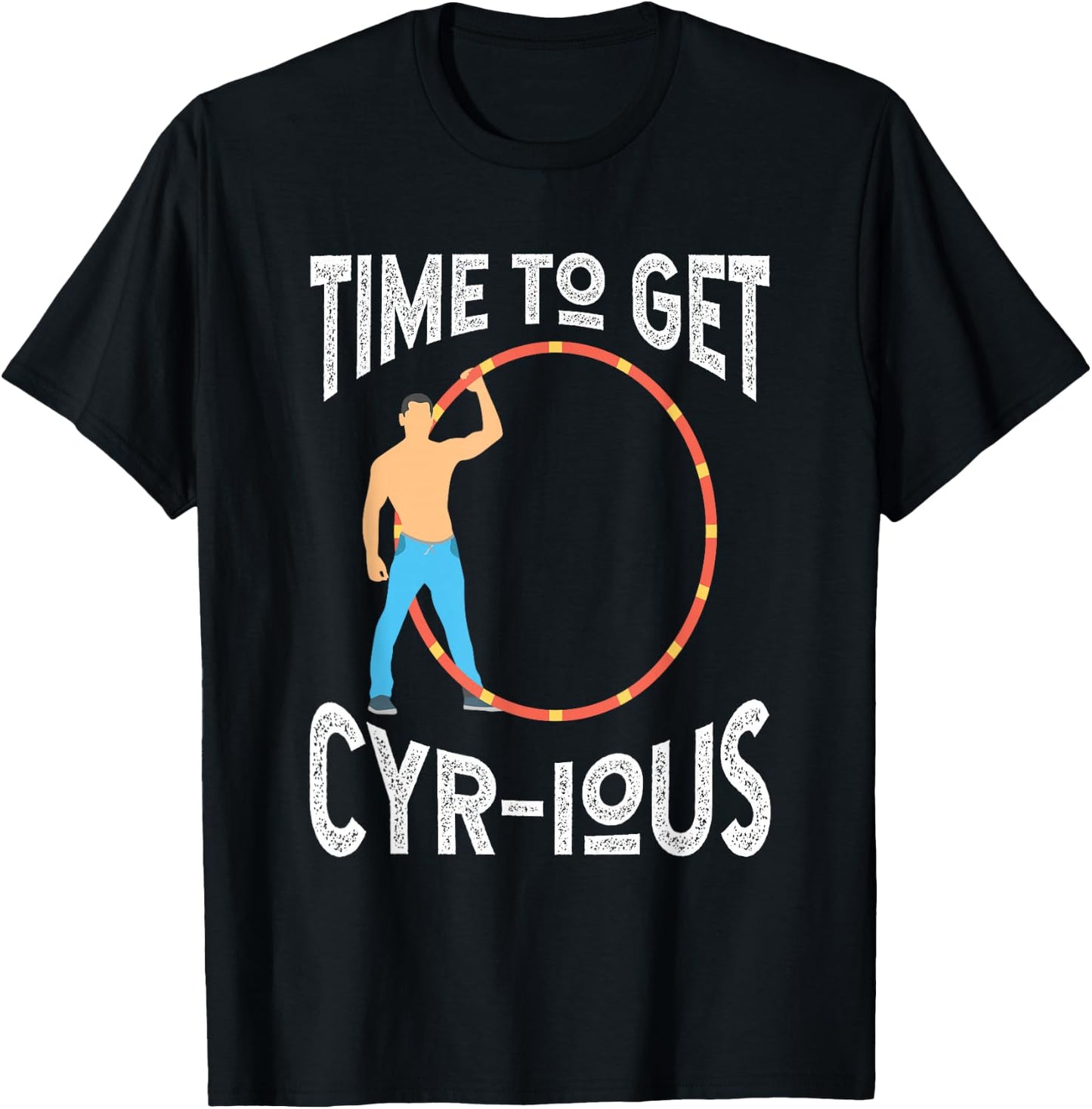 Cyr Wheel Gymnast T-Shirt - T-Shirt | Black