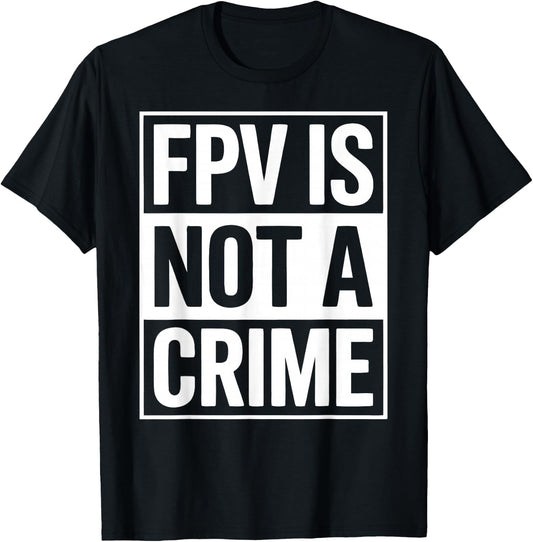 FPV Drone Racer Quadcopter Pilot Drone Racing T-Shirt - T-Shirt | Black