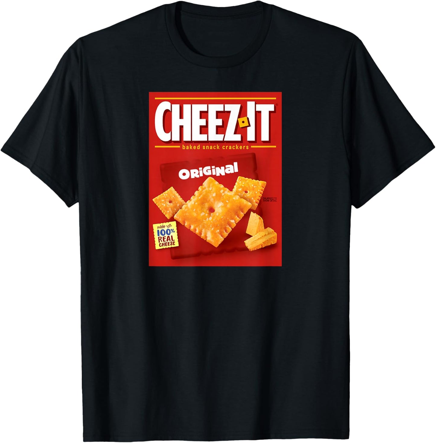 Cheez-It Original Box Front T-Shirt - T-Shirt | Black