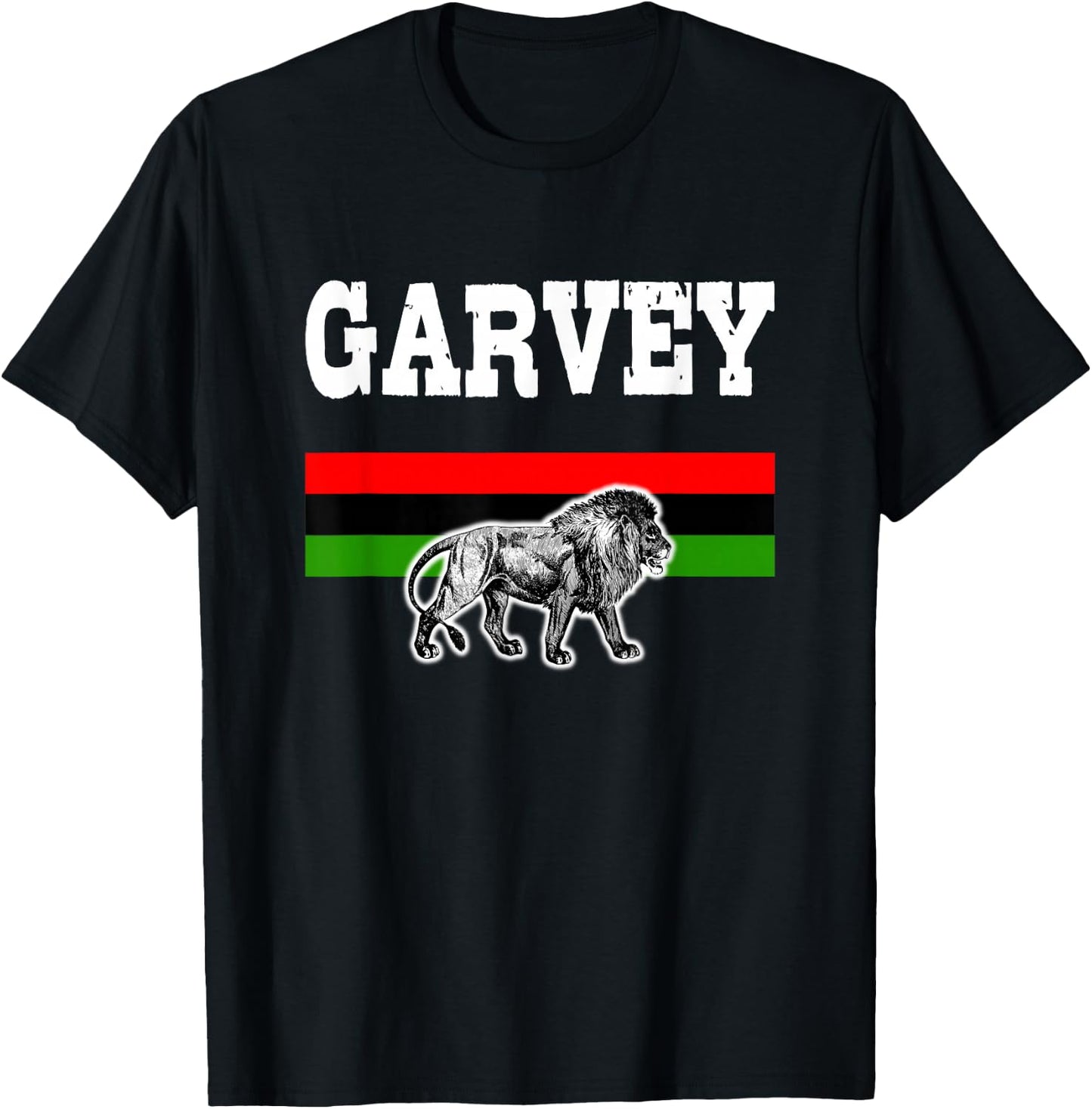 Melanin Pride Pan-African Flag Garvey T-Shirt - T-Shirt | Black