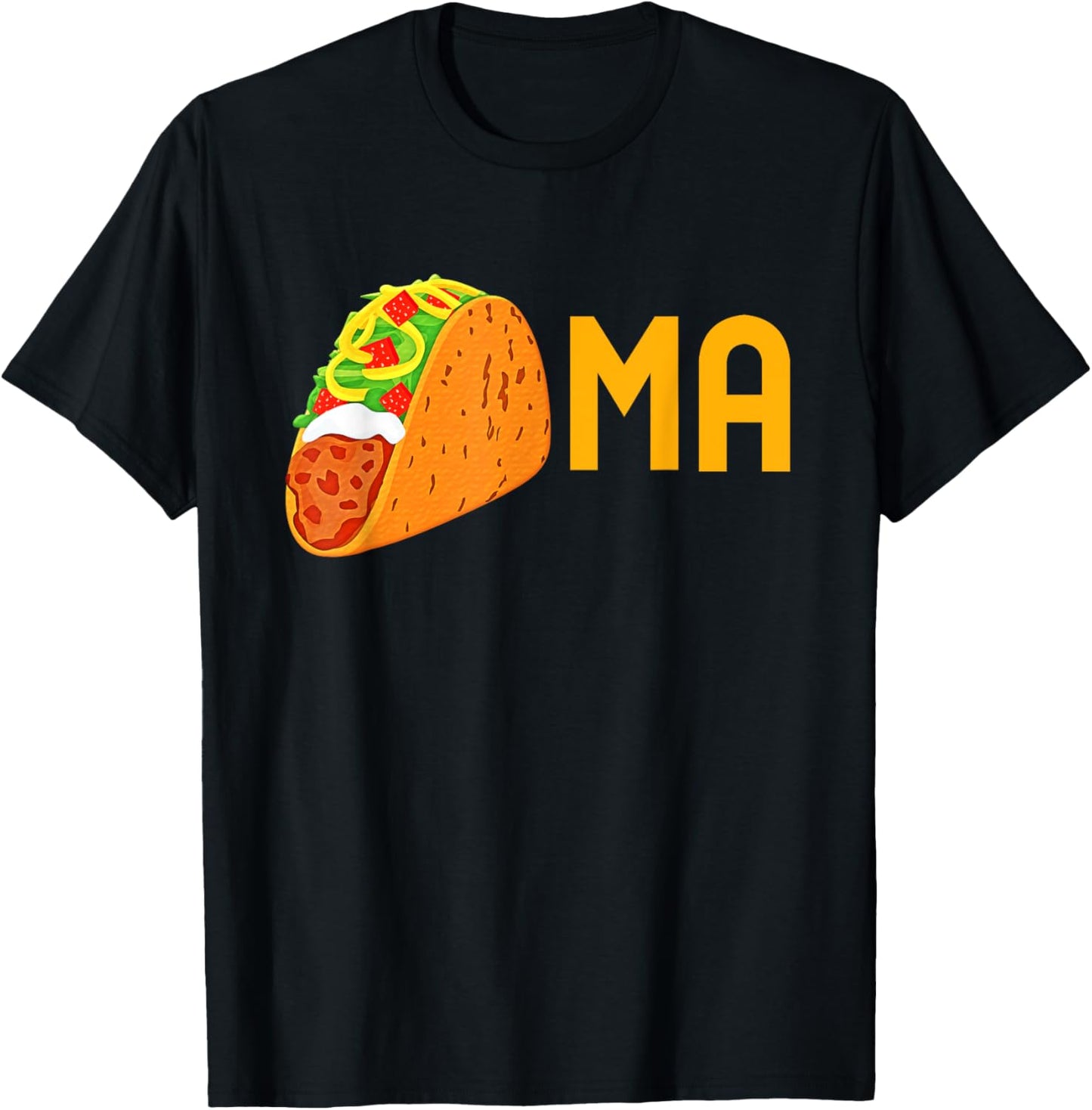 Funny Taco Tacoma Washington Souvenir T-Shirt - T-Shirt | Black