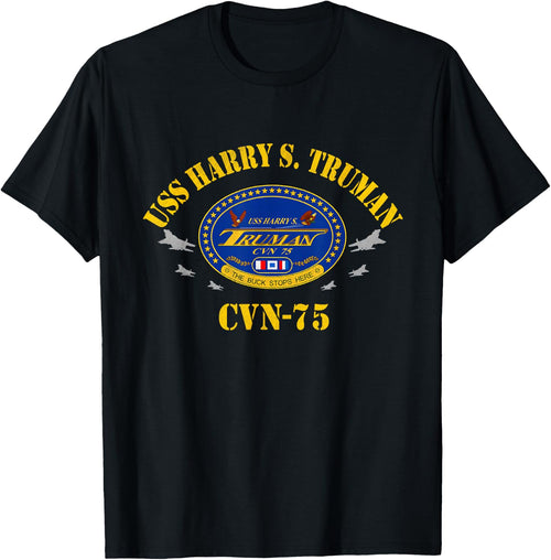 USS Harry S. Truman CVN-75 Aircraft Carrier Veteran Flag