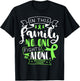 Non-hodgkin Lymphoma Awareness Family No Alone Quote T-Shirt - T-Shirt | Black