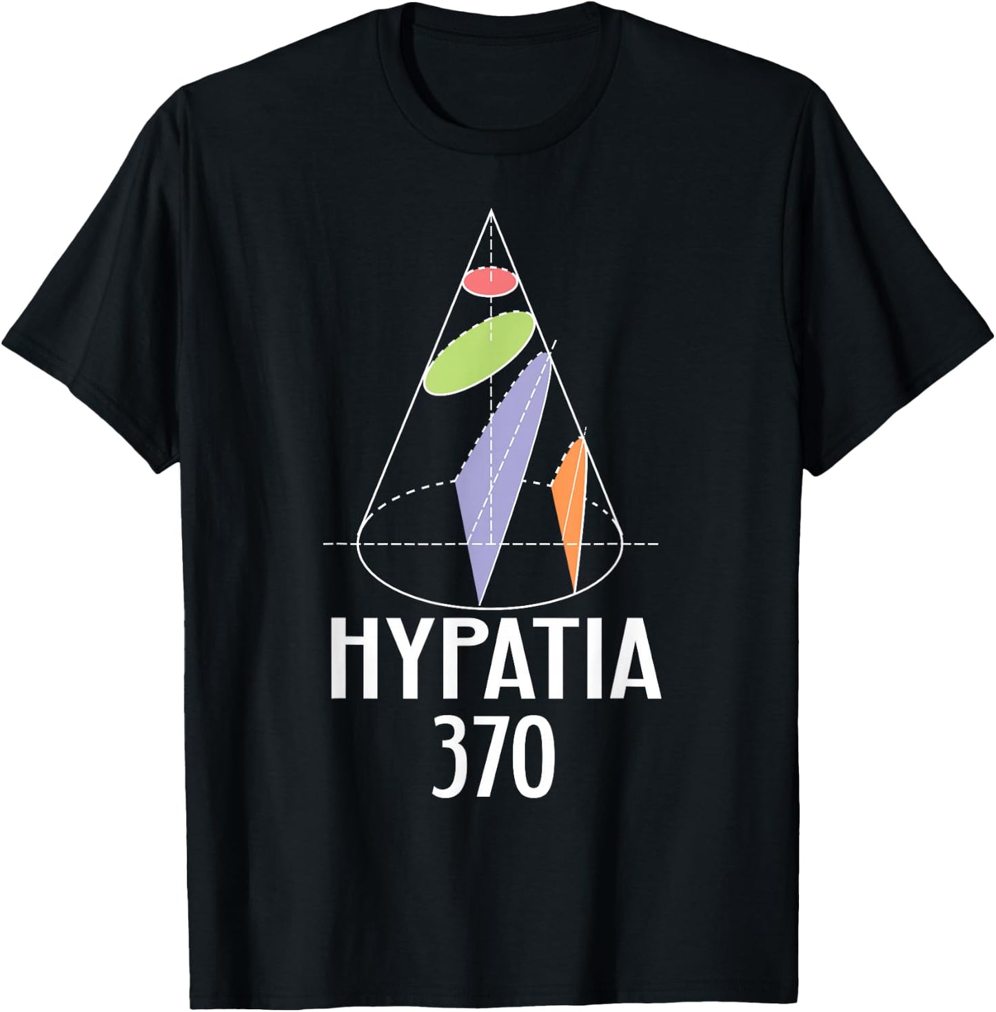 Hypatia Math Women Scientist Diagram Greek Gift T-Shirt - T-Shirt | Black
