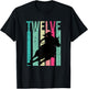 Retro Rodeo 12th Birthday Horse Lover Cowgirl Country 12 T-Shirt - T-Shirt | Black