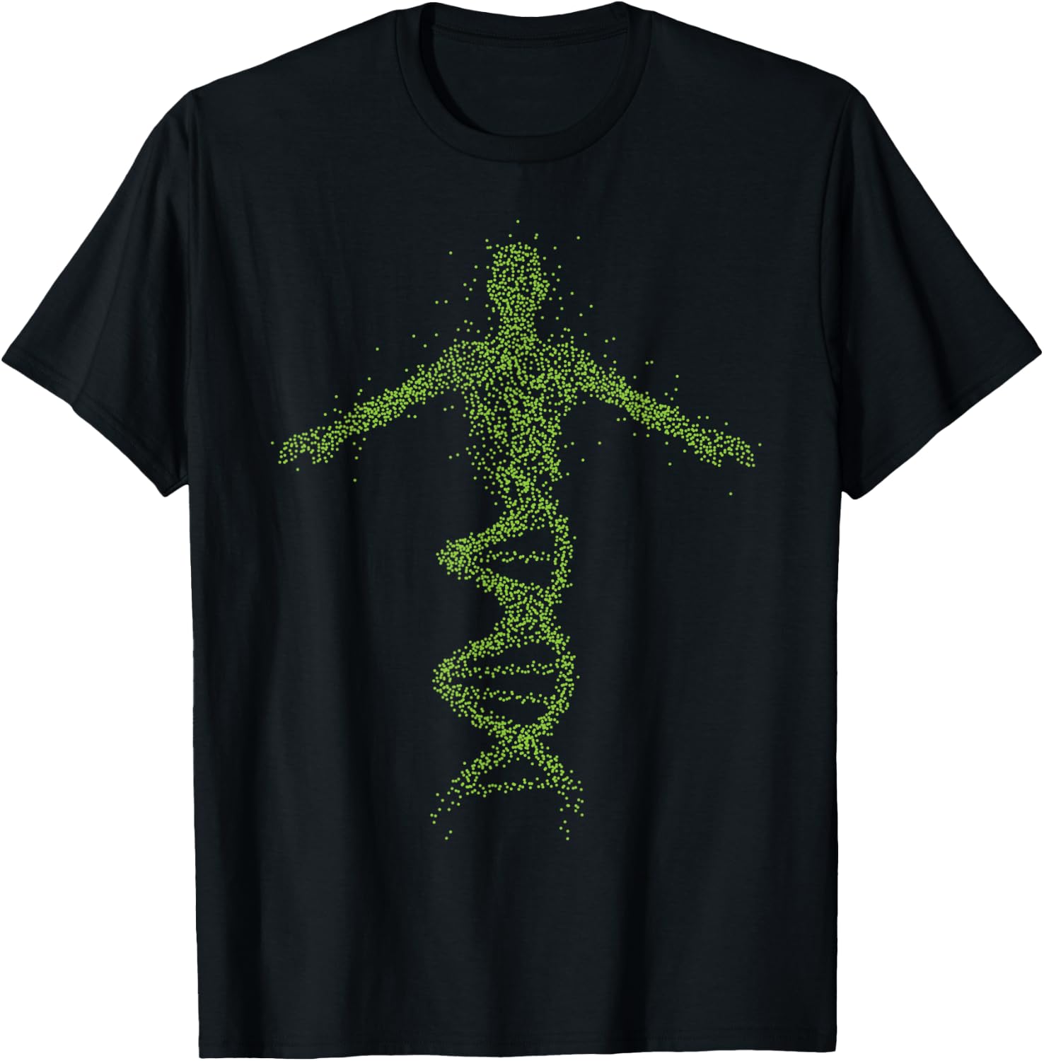 Human Genome Funny DNA Expert Science Biologist Lab Joke T-Shirt - T-Shirt | Black