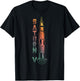Saturn V Rocket Launch Vehicle Space American Spaceflight T-Shirt - T-Shirt | Black