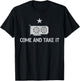 GPU Come And Take It Flag Texas Funny AI GPU T-Shirt - T-Shirt | Black
