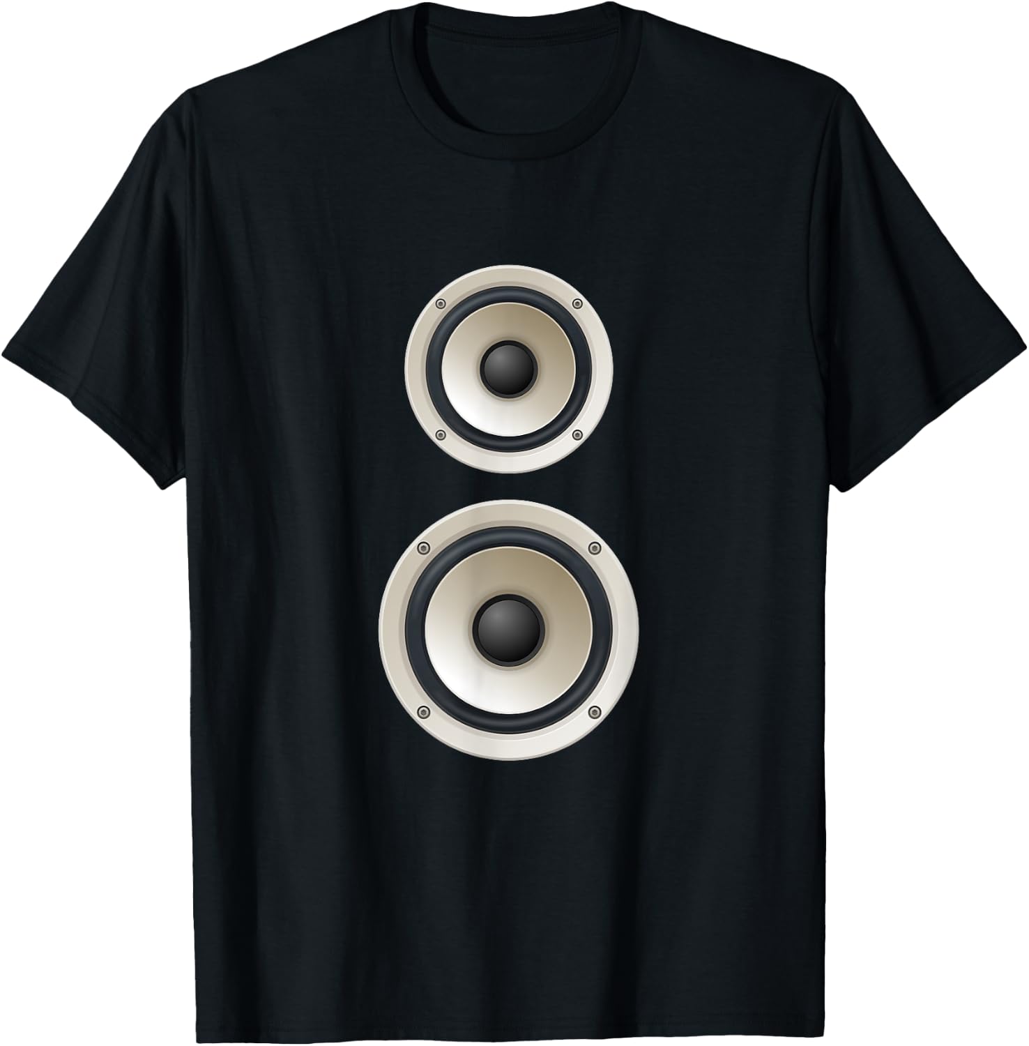 Hi Fi Speaker Cabinet Audiophile T-Shirt - T-Shirt | Black
