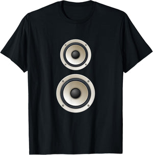Hi Fi Speaker Cabinet Audiophile T-Shirt - T-Shirt | Black
