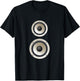 Hi Fi Speaker Cabinet Audiophile T-Shirt - T-Shirt | Black