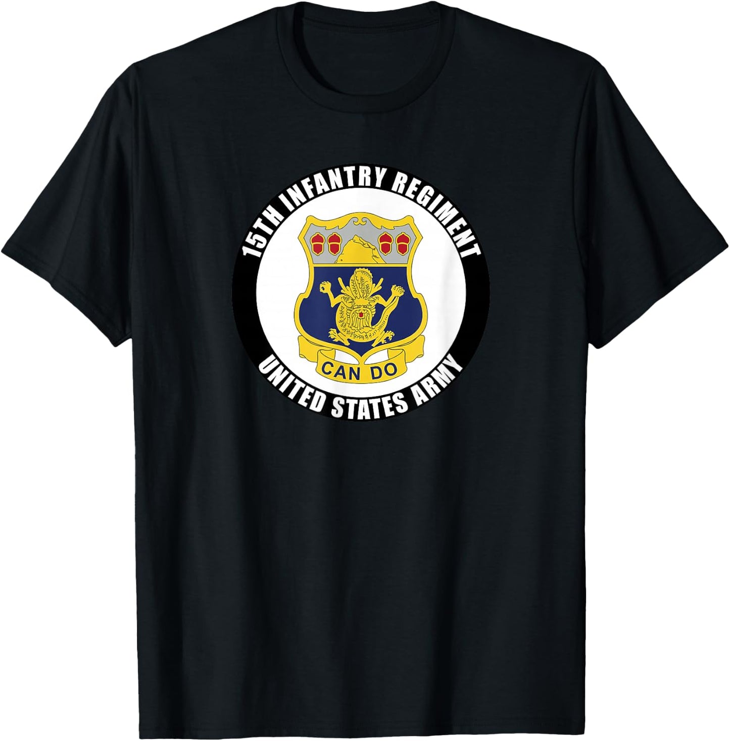 15th Infantry Regiment United States Army Veteran Military T-Shirt - T-Shirt | Black