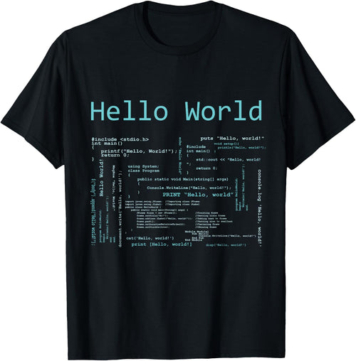 Hello World - Computer Programming Languages