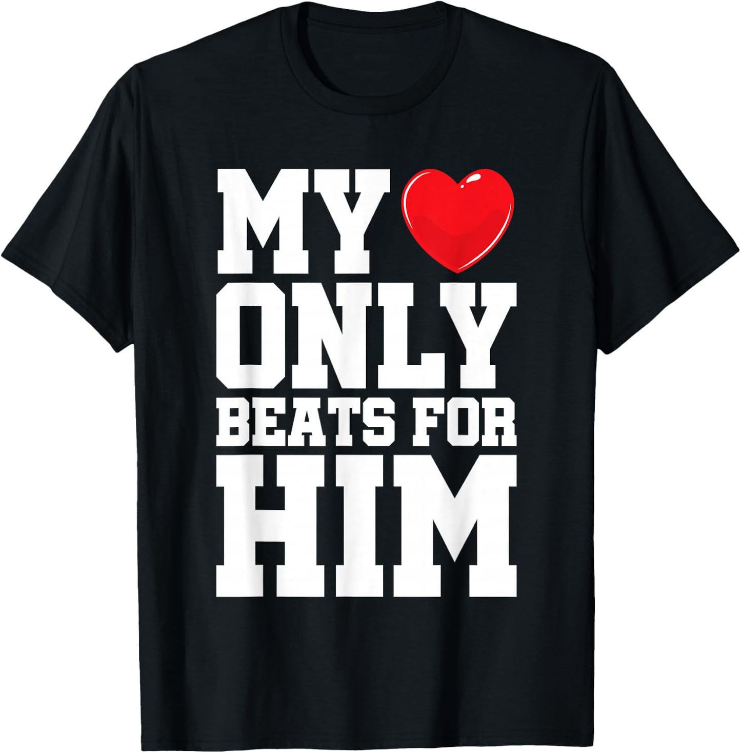 Matching His & Hers Shirt Couples Him & Her T-Shirt - T-Shirt | Black