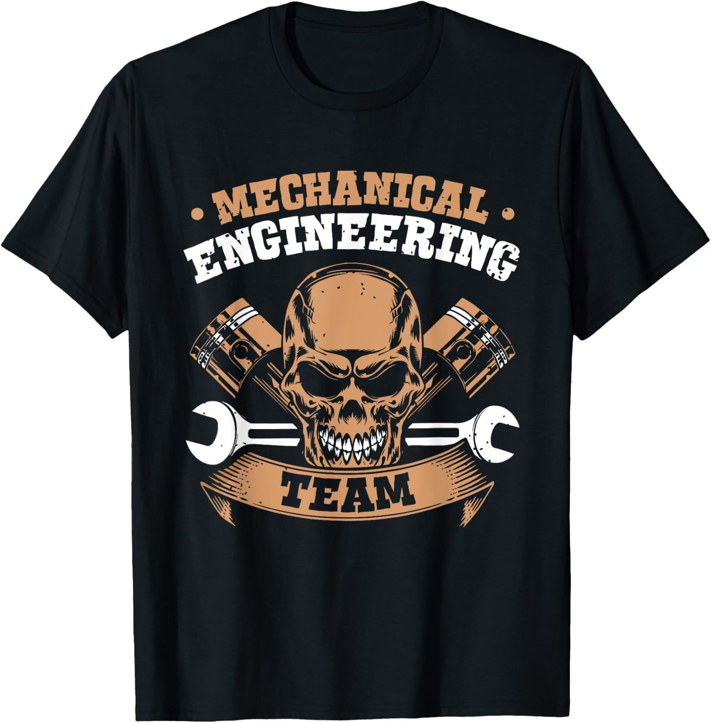 Mechanical Engineering Team Mechanical Engineer Student T-Shirt - T-Shirt | Black
