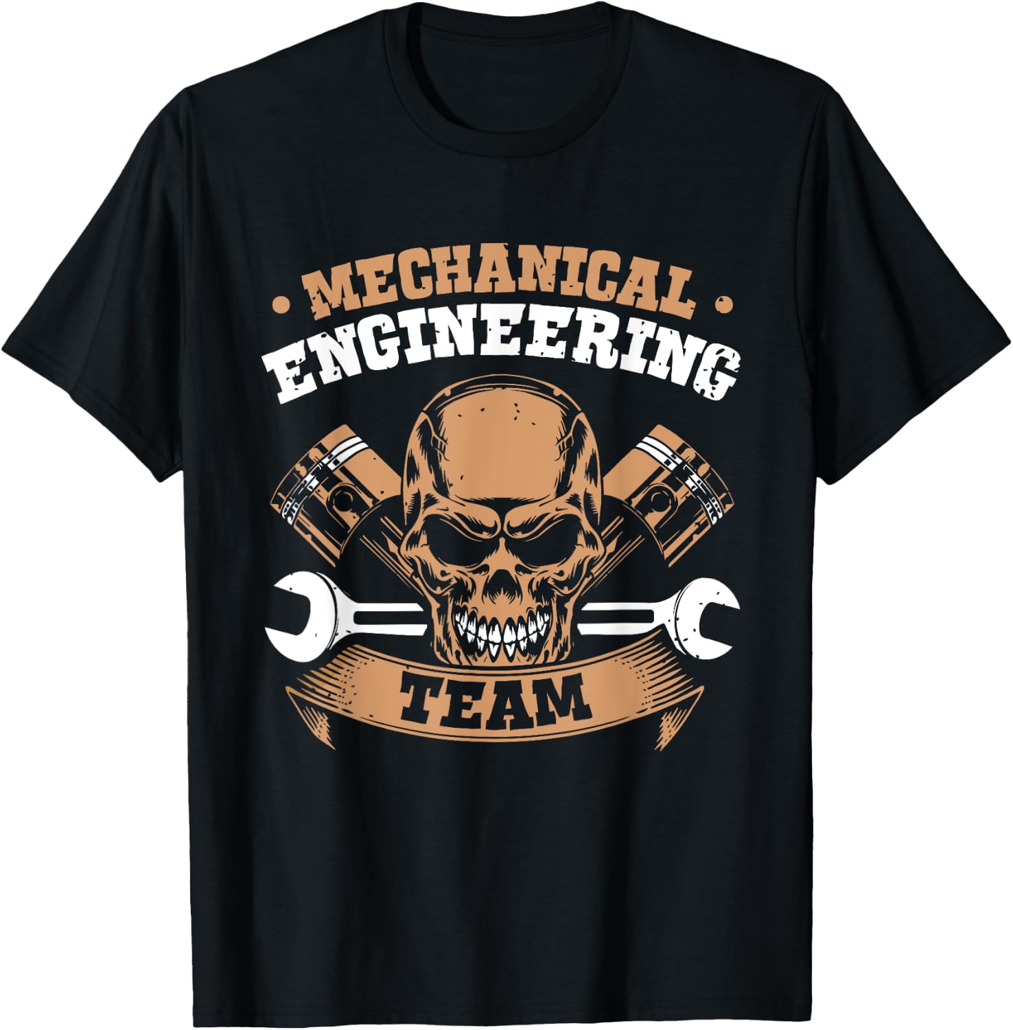 Mechanical Engineering Team Mechanical Engineer Student T-Shirt - T-Shirt | Black
