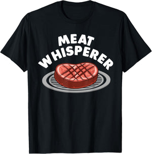 Cool Meat Cutter Women Meat Chef Griller BBQ Lover T-Shirt - T-Shirt | Black