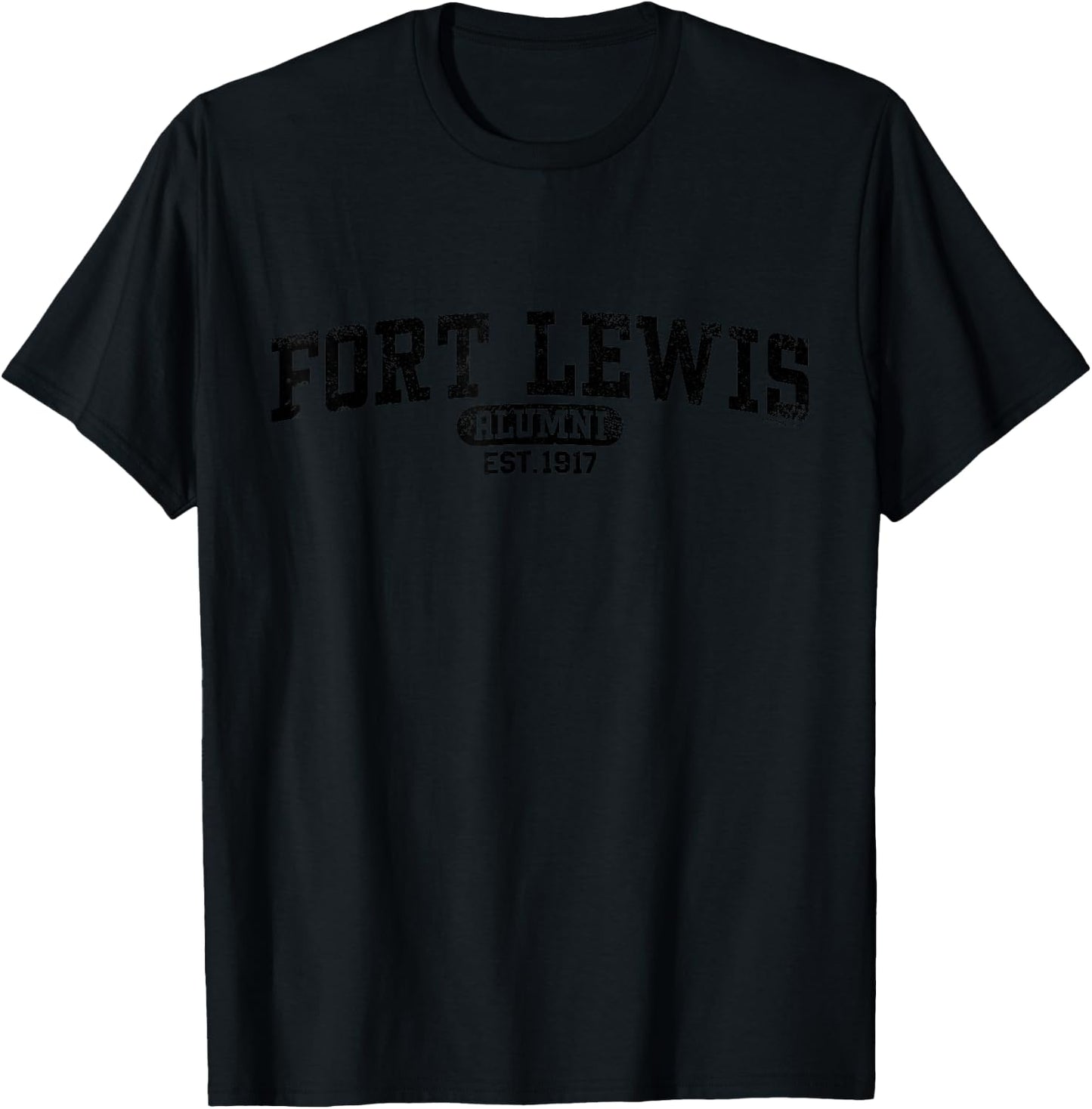 Fort Lewis Alumni - Washington T-Shirt - T-Shirt | Black