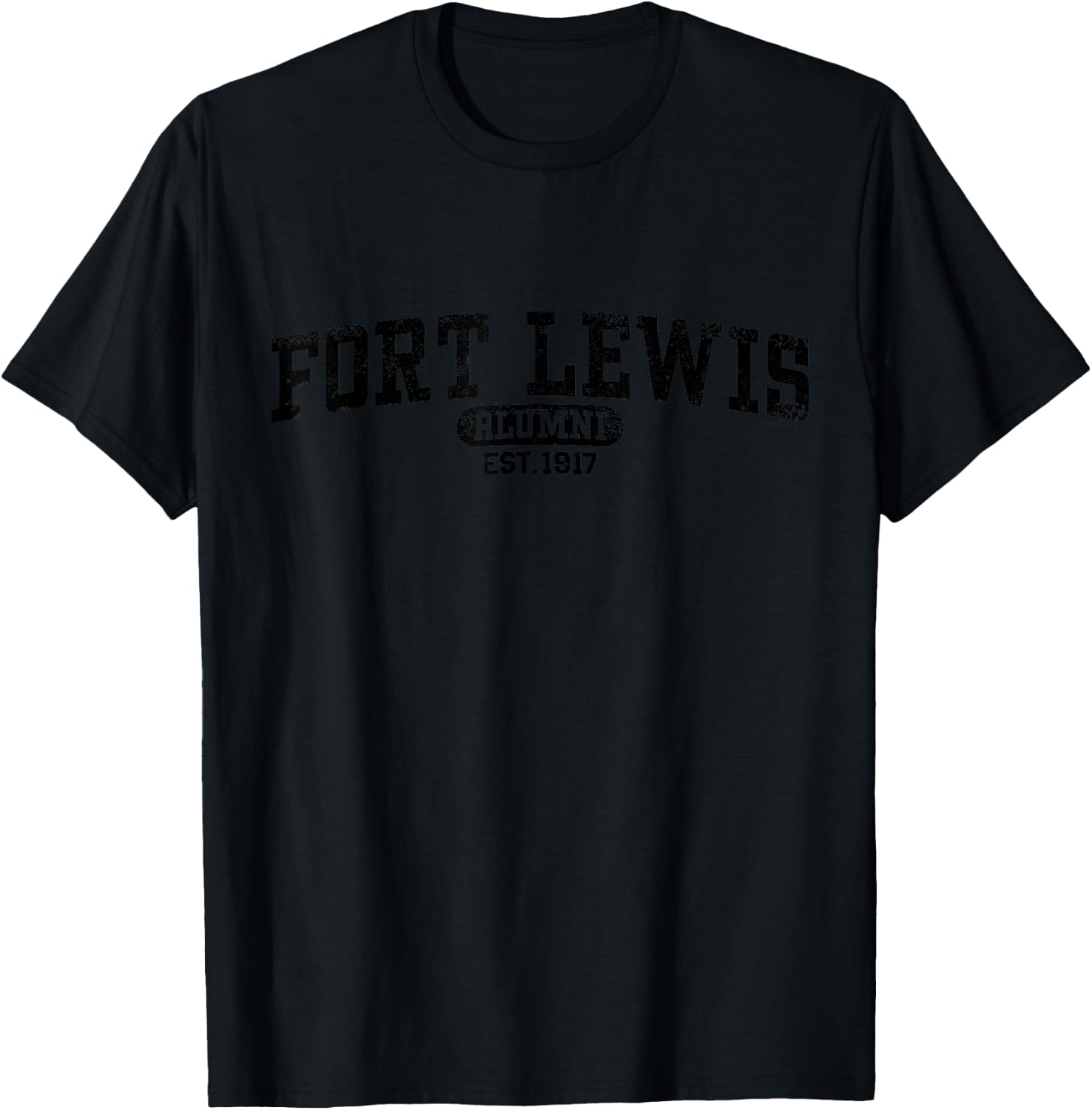 Fort Lewis Alumni - Washington T-Shirt - T-Shirt | Black