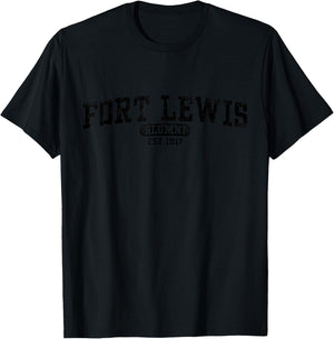 Fort Lewis Alumni - Washington T-Shirt - T-Shirt | Black