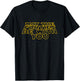 May the Forties Be With You Funny 40th Birthday Gift T Shirt T-Shirt - T-Shirt | Black