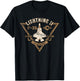 F-35 Lightning II Jet Fighter Military Aircraft Distressed T-Shirt - T-Shirt | Black