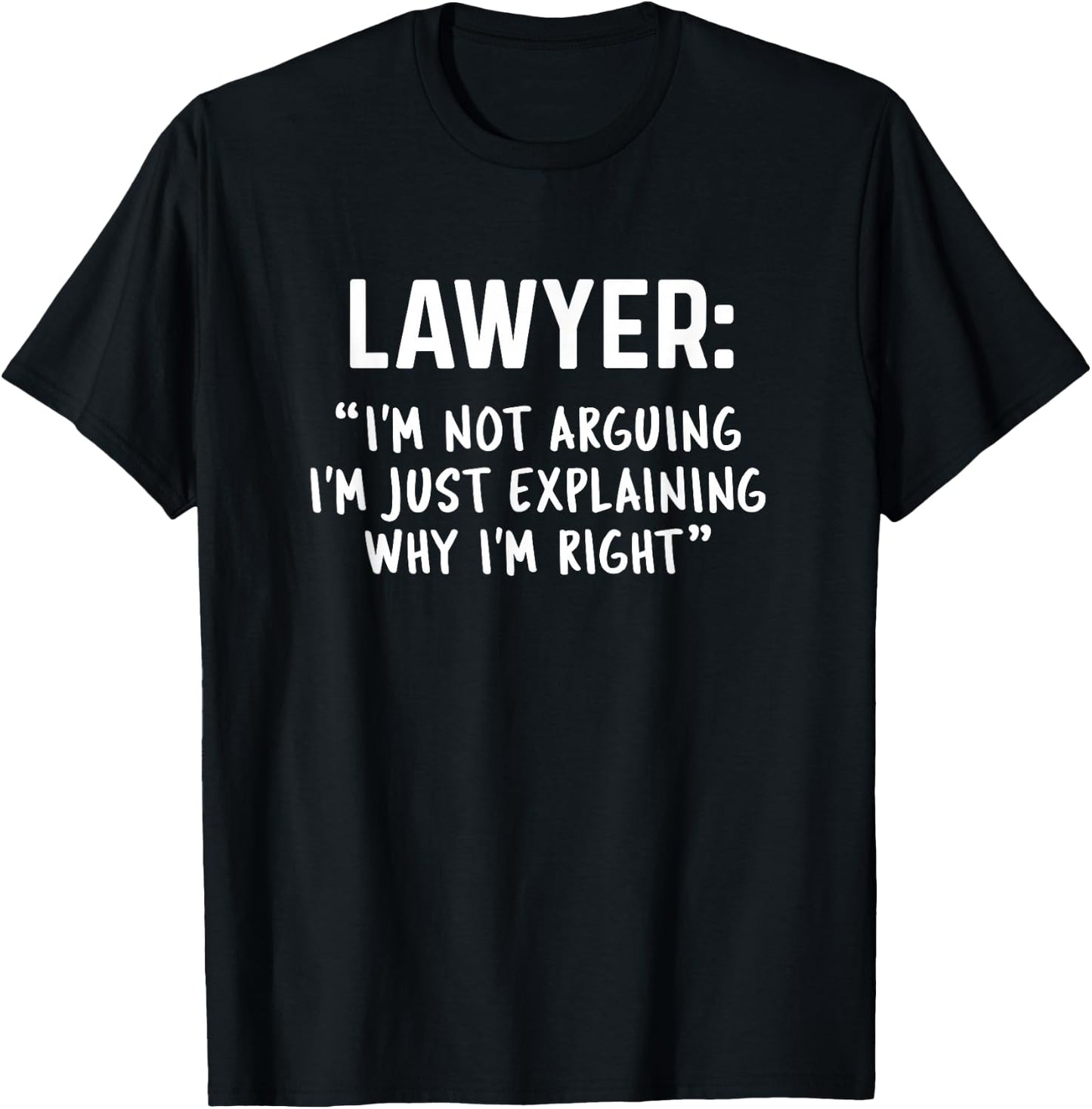 Lawyer Gift Graduation Gift - Funny Lawyer , Black, -Adults, Short Sleeve, , Size Small T-Shirt - T-Shirt | Black