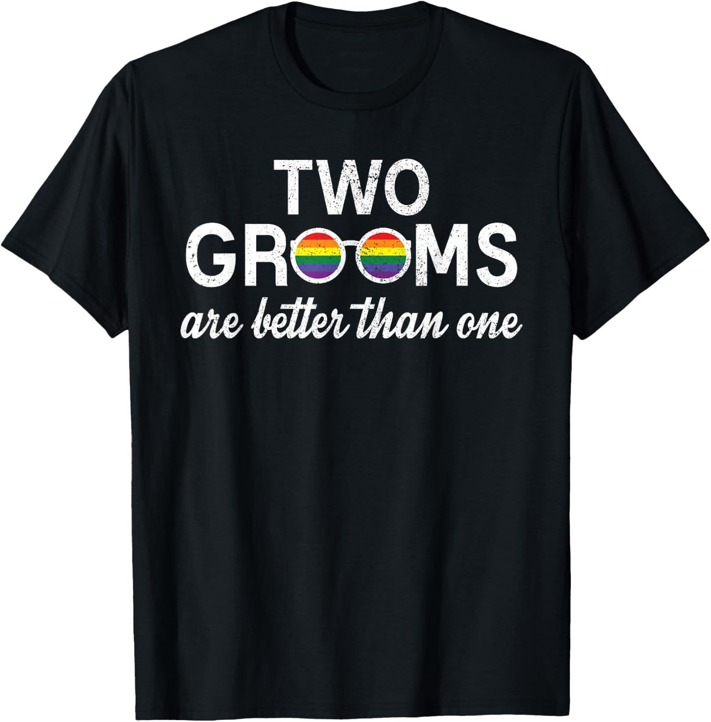 Hen Party LGBT Party Wedding Gay Pride T-Shirt - T-Shirt | Black