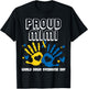 Proud Mimi of Down Syndrome Family Awareness Matching T-Shirt - T-Shirt | Black