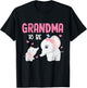 Grandma To Be Elephant Baby Shower T-Shirt - T-Shirt | Black